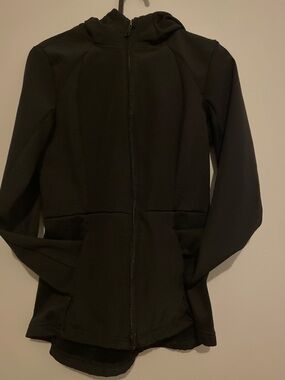 Avalanche Black Hooded Utility Jacket